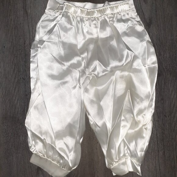 TODDLER'S SATIN IVORY CHRISTENING OUTFIT - 4T - Picture 6 of 16